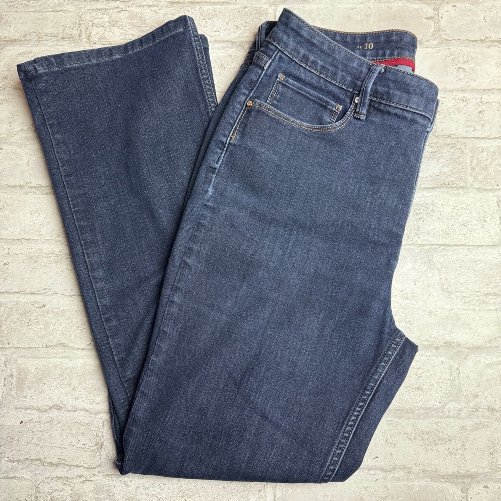 White House Black Market Blue Boot Cut Jeans